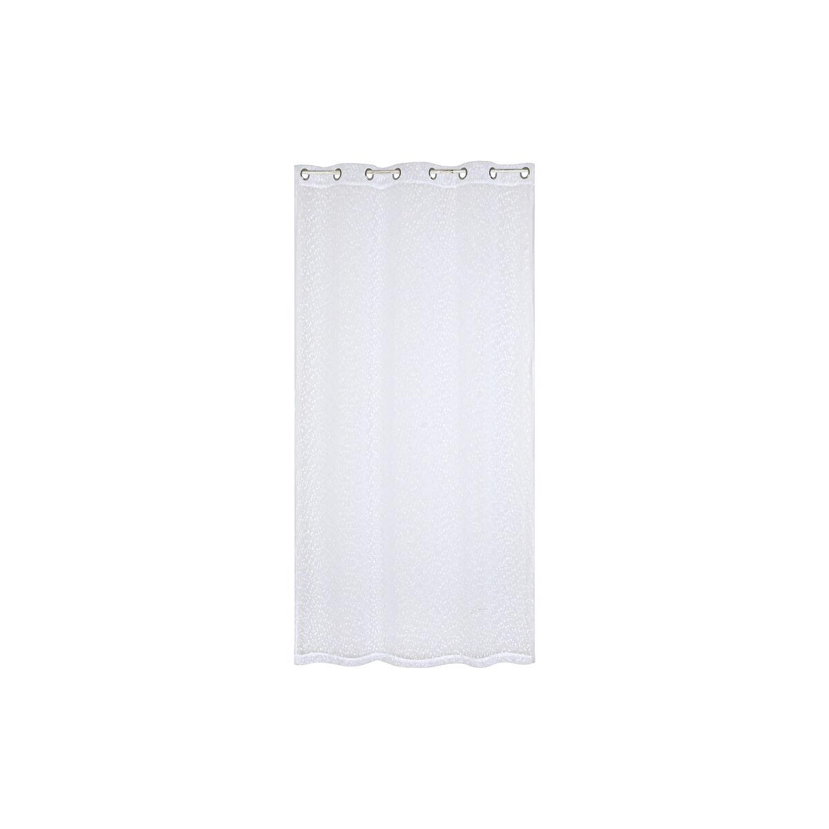 Gardin - Hvid, 140 × 260 cm, polyester