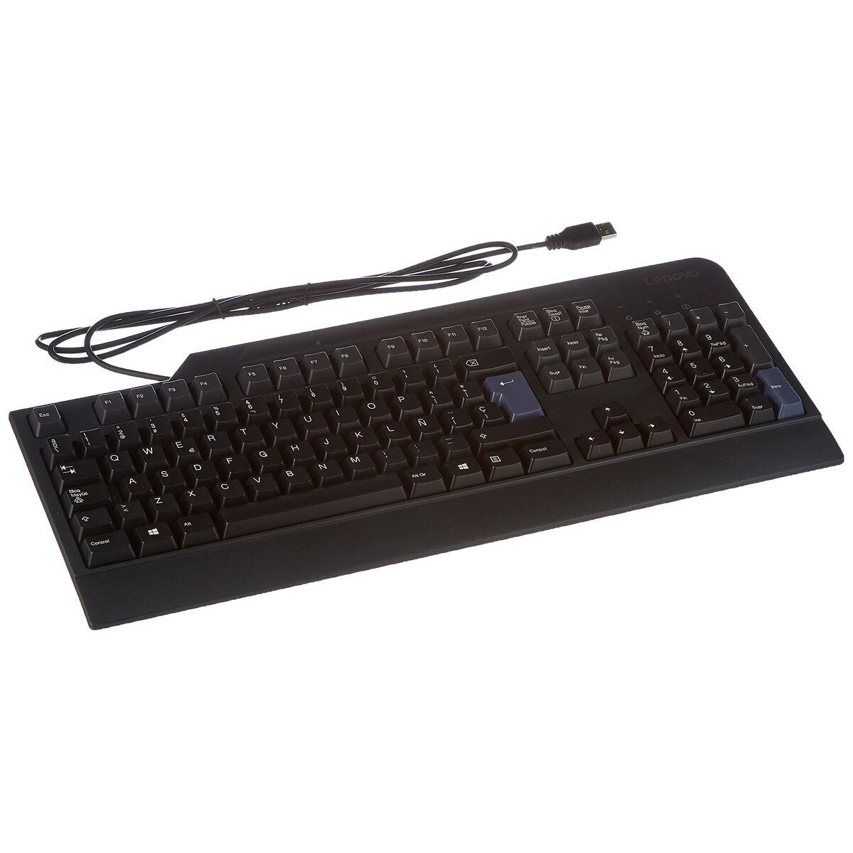 Tastatur Lenovo Preferred Pro II Sort Spansk qwerty