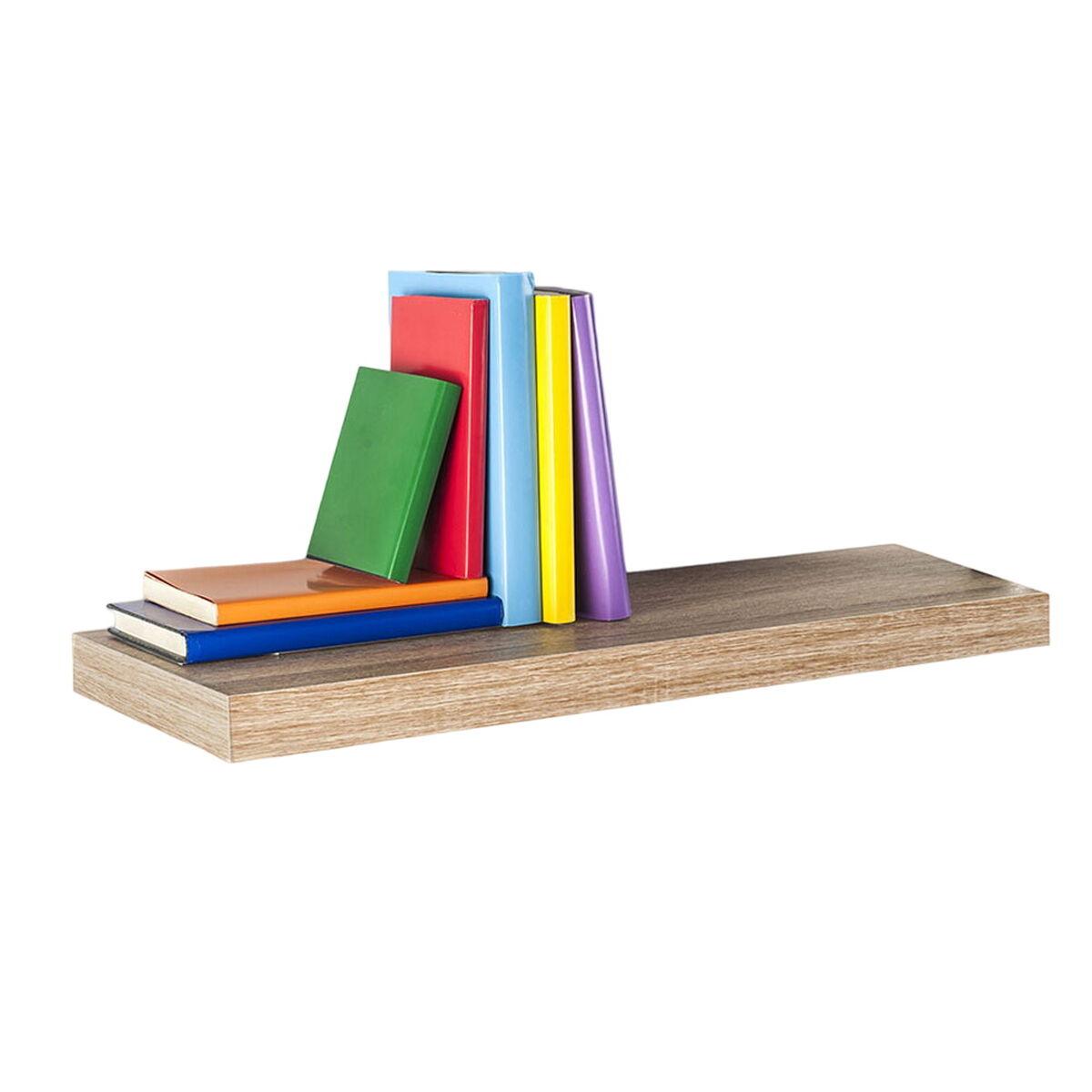 Fepre væghylde 60 × 25 cm - usynlig montering, Hrast