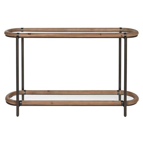 Konsol Home ESPRIT Krystal Gran 131 x 36 x 81 cm