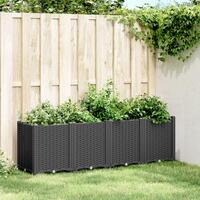 Plantekasse 160x40x53 cm PP sort