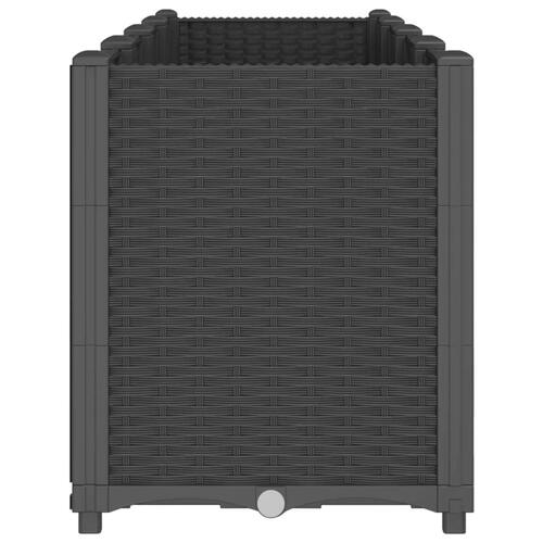 Plantekasse 160x40x53 cm PP sort