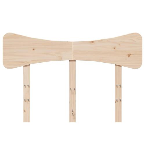 Sengegavl 135 cm massivt fyrretræ