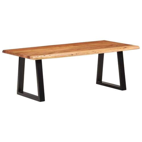 Sofabord 811x55x40 cm massivt akacietræ