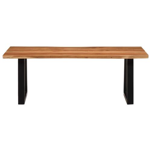 Sofabord 811x55x40 cm massivt akacietræ