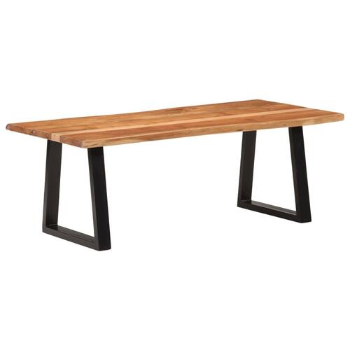 Sofabord 811x55x40 cm massivt akacietræ