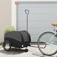 Cykelanhænger 45 kg jern sort