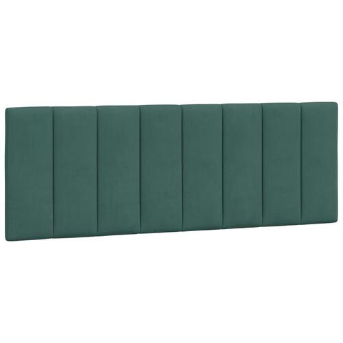 Gavlpude 120 cm velour mørkegrøn