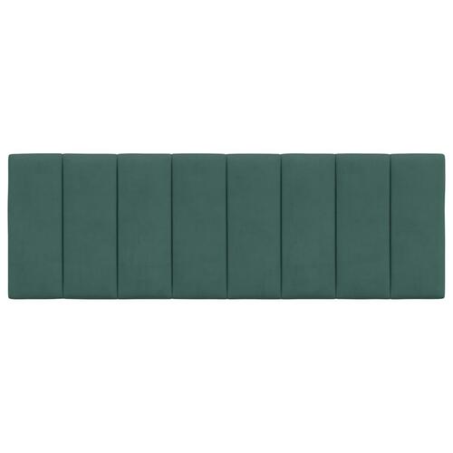 Gavlpude 120 cm velour mørkegrøn