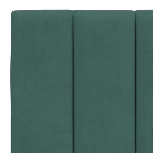 Gavlpude 120 cm velour mørkegrøn