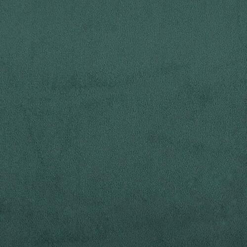 Gavlpude 120 cm velour mørkegrøn