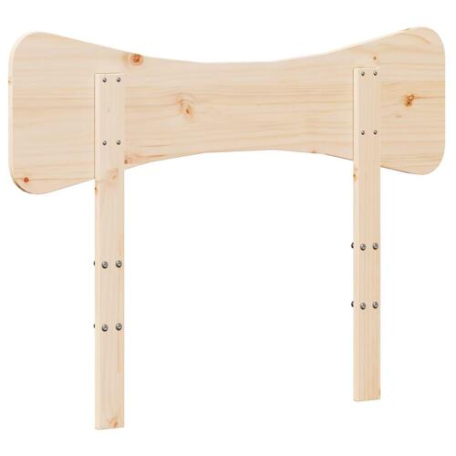 Sengegavl 100 cm massivt fyrretræ