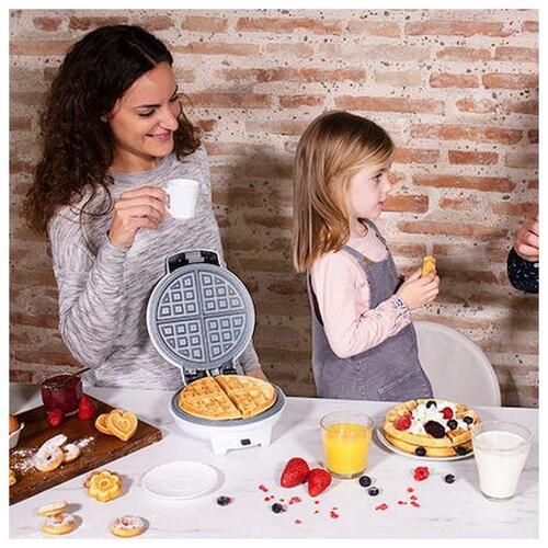 Fun Gofrestone 3in1 vaffeljern 700 W - hvid