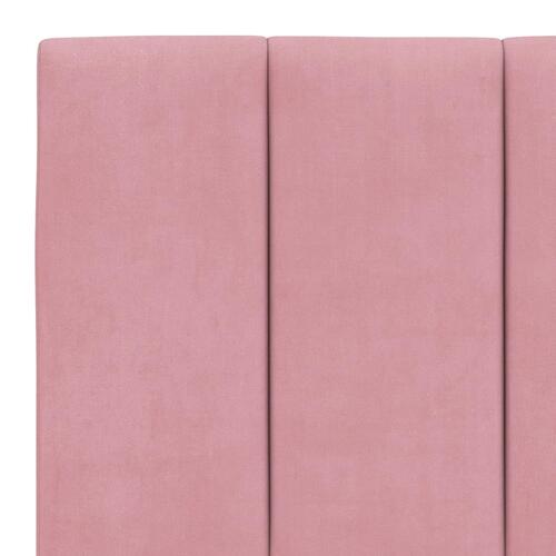 Gavlpude 160 cm velour pink