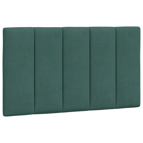 Gavlpude 80 cm velour mørkegrøn