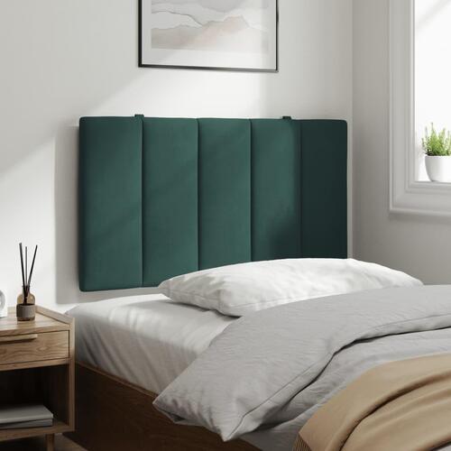 Gavlpude 80 cm velour mørkegrøn