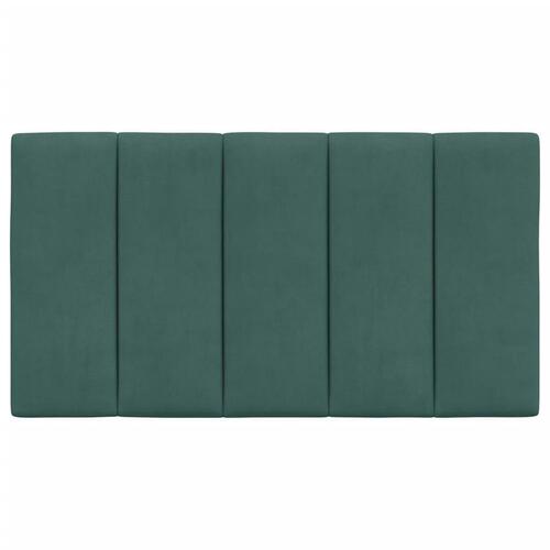 Gavlpude 80 cm velour mørkegrøn