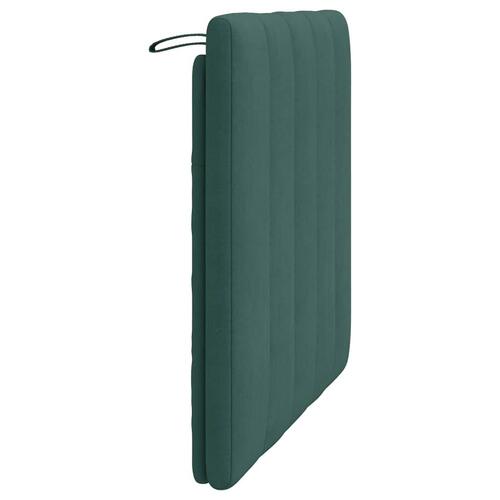 Gavlpude 80 cm velour mørkegrøn