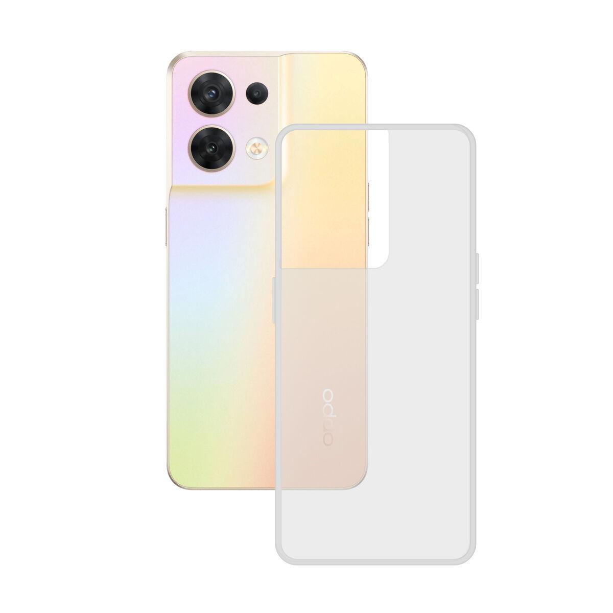 KSIX mobilcover til Oppo Reno 8 Lite 5G - gennemsigtig TPU