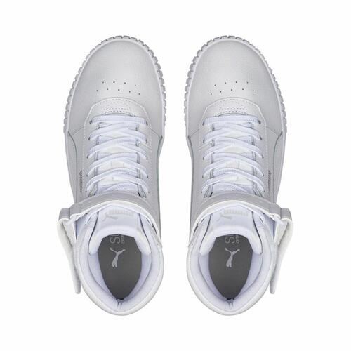 Kvinde Casual Sneakers Puma Carina 2.0 Mid Hvid 41