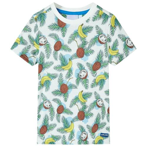Kortærmet T-shirt til børn str. 116 flerfarvet