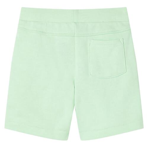 Shorts til børn str. 92 med snøre lysegrøn