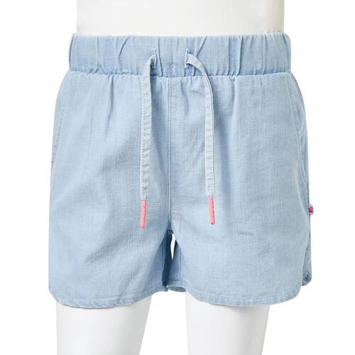 Shorts til børn str. 140 denimblå