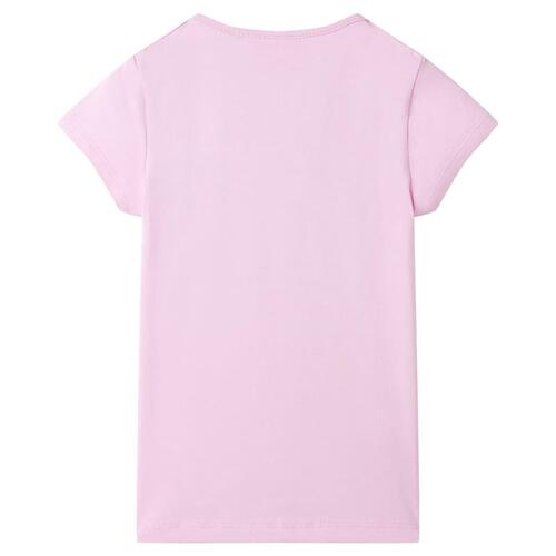 T-shirt til børn str. 92 lilla