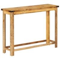 Konsolbord 100x30x75 cm massivt mangotræ