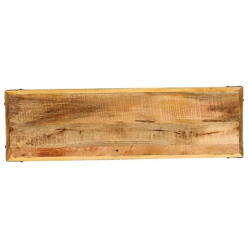 Konsolbord 100x30x75 cm massivt mangotræ