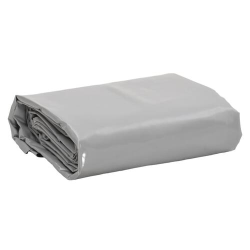 Presenning 3x6 m 650 g/m² grå