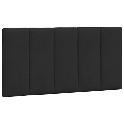 Sengeramme uden madras Sort 100x200 cm Fløjl