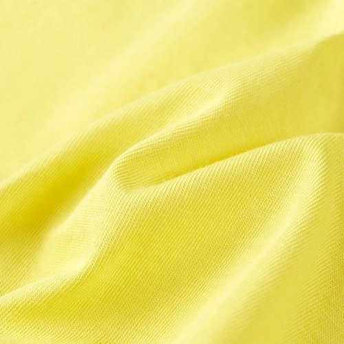 Kortærmet T-shirt til børn str. 92 gul