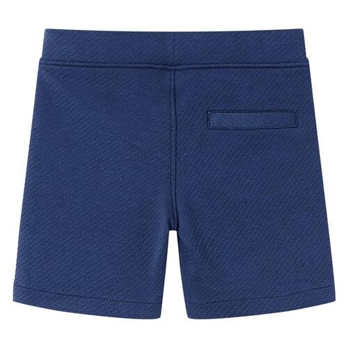 Shorts til børn str. 140 med snøre mørkeblå
