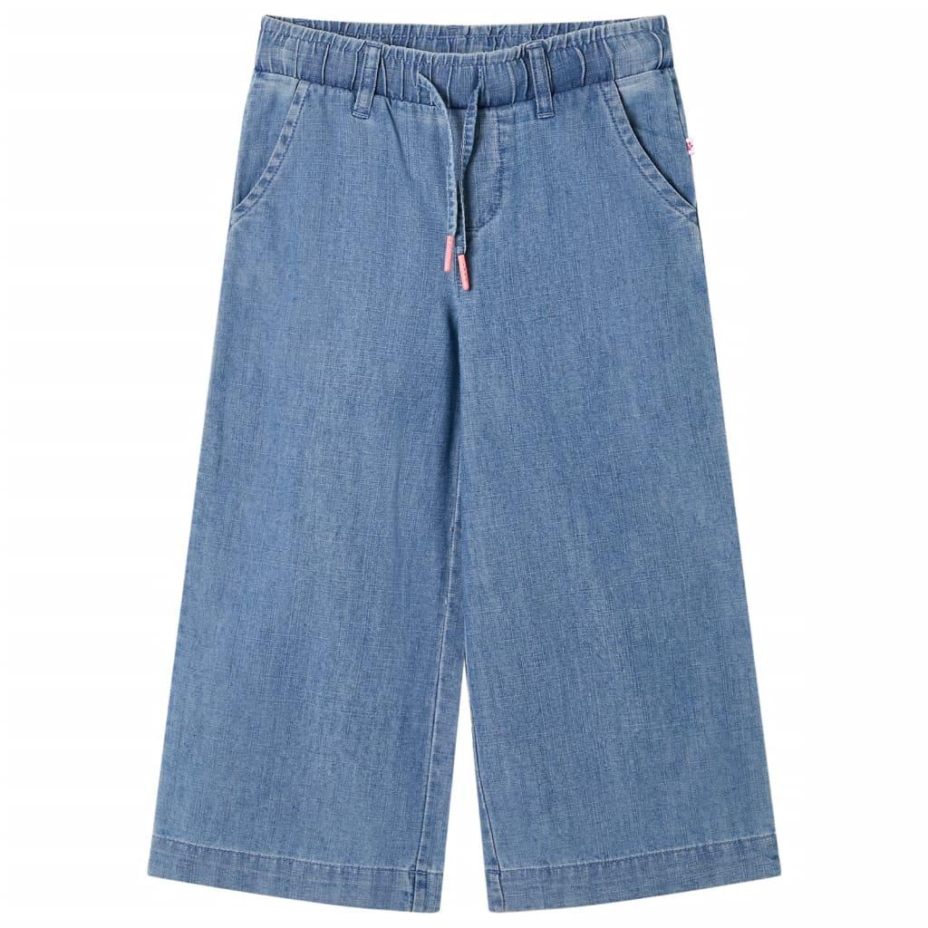 Shorts til børn str. 128 denimblå