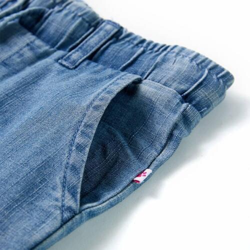 Shorts til børn str. 128 denimblå