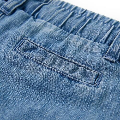 Shorts til børn str. 128 denimblå