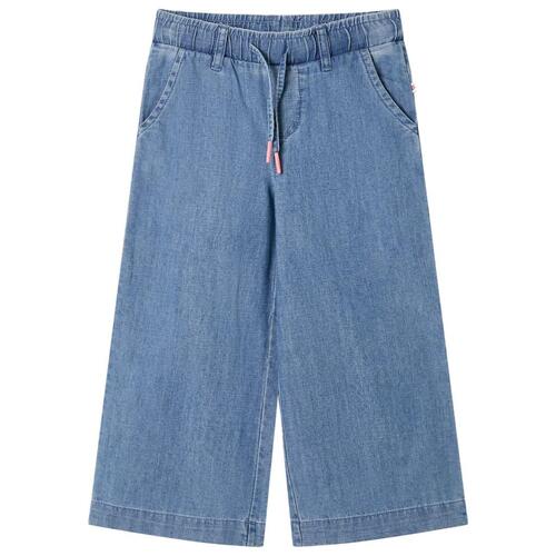 Shorts til børn str. 104 denimblå