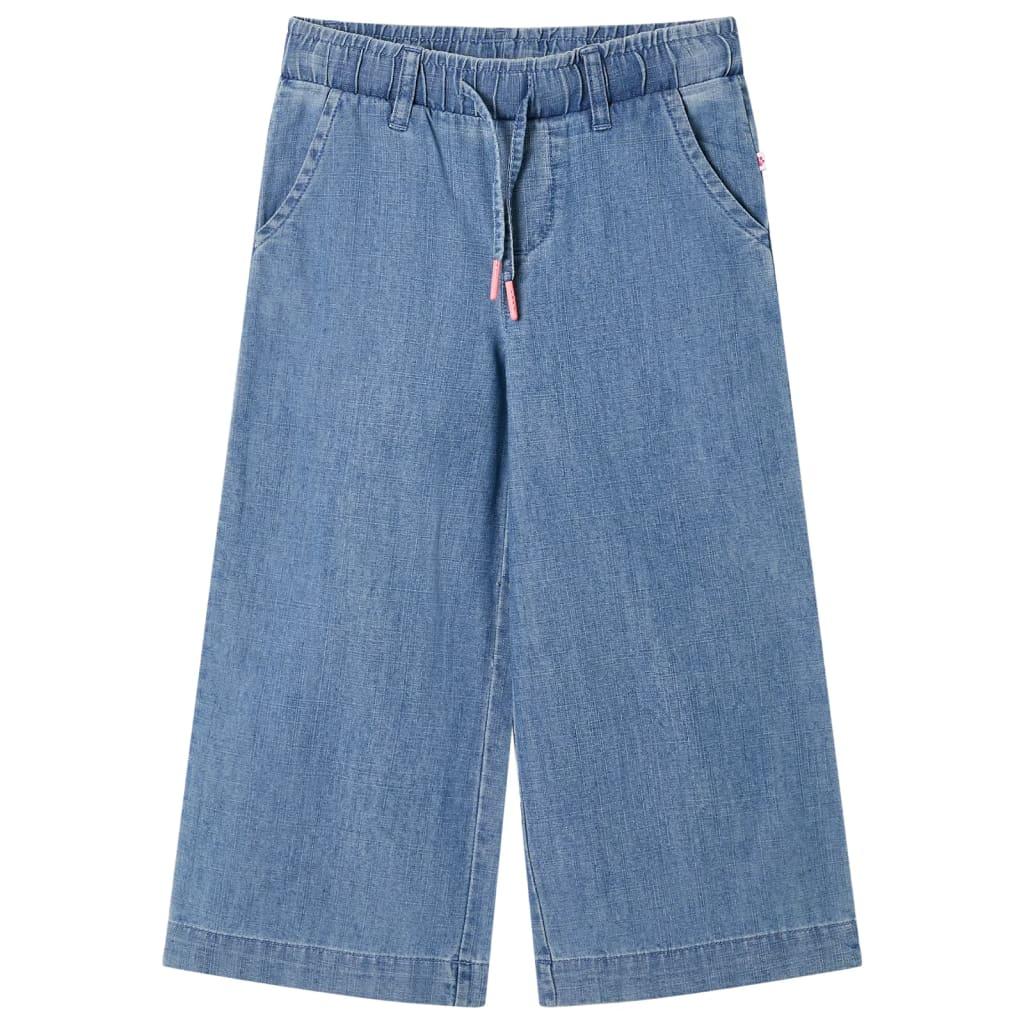 Shorts til børn str. 104 denimblå