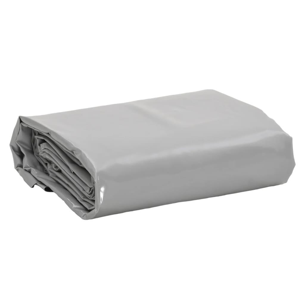 Presenning 3x3 m 650 g/m² grå