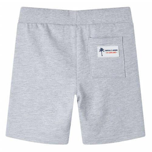 Shorts til børn str. 128 med snøre grå