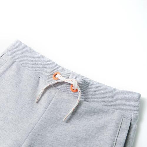 Shorts til børn str. 128 med snøre grå