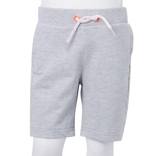 Shorts til børn str. 128 med snøre grå