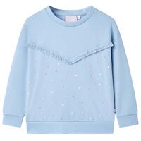 Sweatshirt til børn str. 104 blå