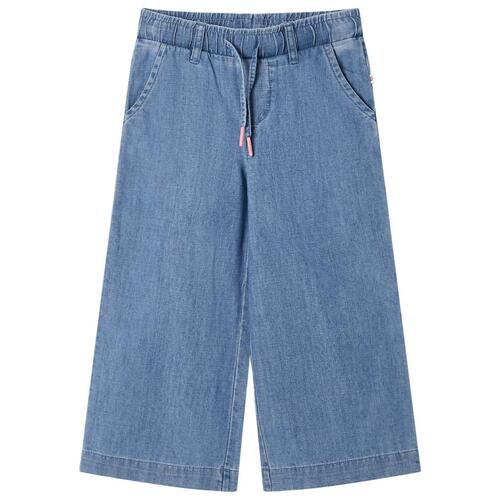 Shorts til børn str. 116 denimblå