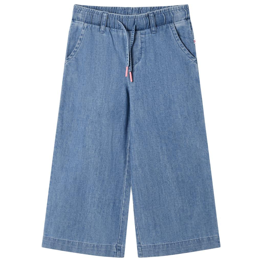 Shorts til børn str. 116 denimblå