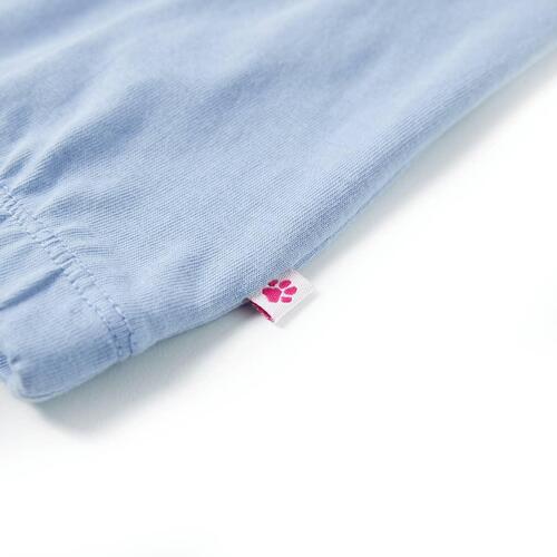 T-shirt til børn str. 92 blå