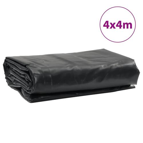 Presenning 4x4 m 650 g/m² antracitgrå