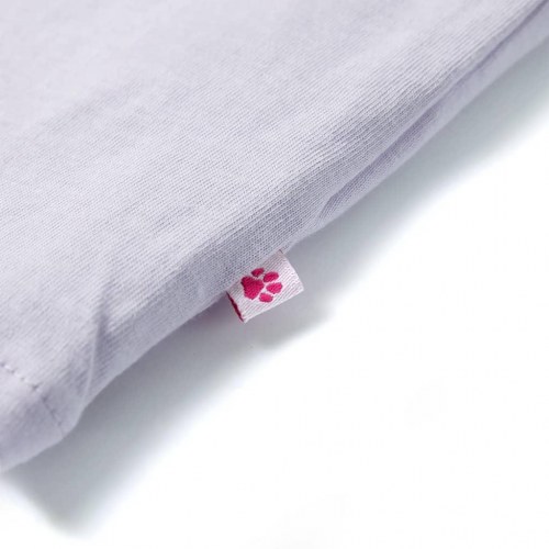 T-shirt til børn str. 104 lilla