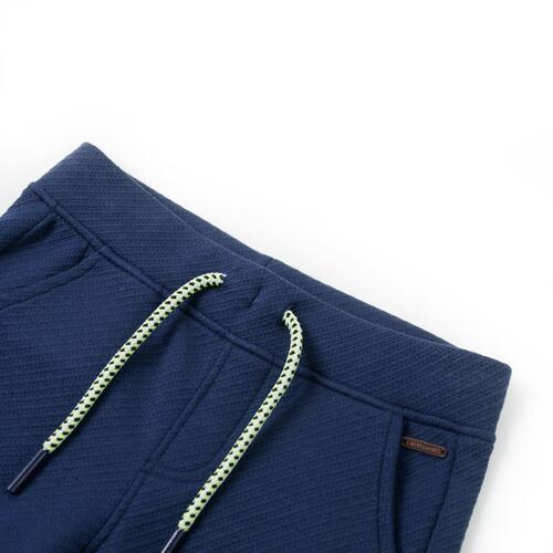 Shorts til børn str. 92 med snøre mørkeblå